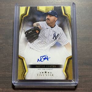 Nestor Cortes Auto 2024 Topps Five Star Baseball Autograph MLB 直筆サイン