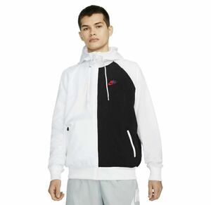 ナイキ ウインドブレーカー ナイロン ジャケット NSW スカーフェイス ウーブン フーディ フルジップ パーカー DD4850-010 NIKE ZIP FULL XL