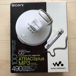 SONY CD WALKMAN D-NE920 ATRAC3plus/MP3 ポータブルCDプレーヤー ソニー CDウォークマン 付属品完備