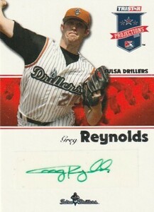 2008 TRISTAR PROJECTIONS Greg Reynolds RC Auto 元埼玉西武ライオンズ 来日外国人 グレッグ・レイノルズ直筆サインカード