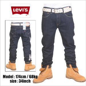 34インチ LEVIS LEVI`S リーバイス 511 スリム デニムパンツ インディゴ リンス デニム ジーンズ ジーパン 34 アメージング 服 L XL