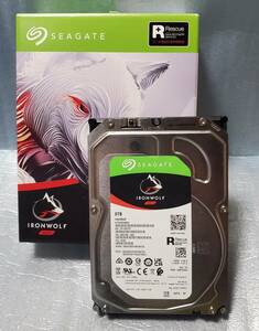 Seagate IronWolf 3.5インチ データ復旧 ST6000VN001 内蔵 ハードディスク HDD CMR 5400rpm 24時間稼働 PC NAS 送料無料 