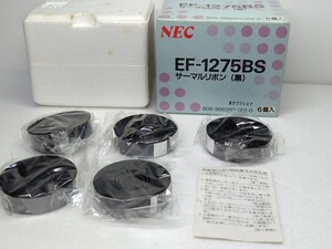 A1653　未使用品　NEC　サーマルリボン（黒）　EF-1275BS　5本