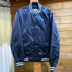 57 WTAPS TEAM JACKET 17AW ナイロン ジャケット 黒 S [20240203]