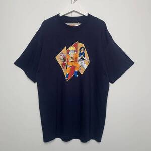 【Dead Stock】 00s ビンテージ NARUTO Anime Tシャツ ナルト アニメ 漫画 デッドストック サスケ サクラ 少年期 忍者