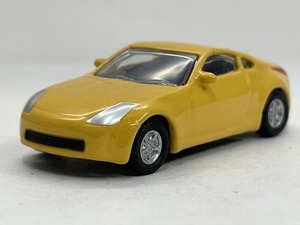 ■★サークルＫサンクス　ニッサン・フェアレディZミニカーコレクション　Ｚ(Z33)COUPE 2002（イエロー／KYOSHO／1：100スケール）