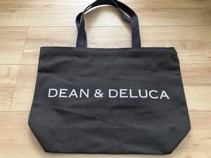 新品!!DEAN&DELUCA☆トートバッグ Lサイズ 内ポケット付き ラメ ブラック☆手提げ エコバッグ ディーン&デルーカ