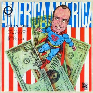 ■スピナッチ(Spinach)｜アメリカ・アメリカ／リズム・オブ・ラブ ＜EP 1971年 日本盤＞ジョルジオ・モロダー、マイケル・ホルム