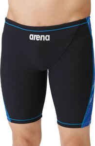 1566184-ARENA/メンズ 競泳トレーニング水着 スイムスパッツ ハーフレッグ 水泳 練習用/O