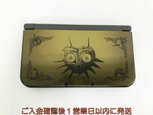 【1円】Newニンテンドー3DSLL 本体 ゼルダの伝説 ムジュラの仮面 3D 初期化/動作確認済 画面ヤケあり G07-560kk/F3