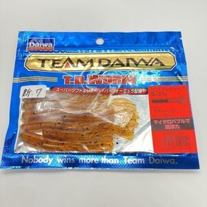 613306 新品 チームダイワ ＴＤバブルチューブS ７本 3 1/2インチ TEAM DAIWA T.D. BUBBLE TUBE 希少入手困難品 チューブワーム