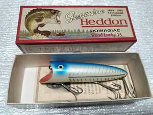 WOOD　ラッキー13　XBL　ウッド　LUCKY 13　へドン　heddon　トップ　TOP　新品購入未使用品