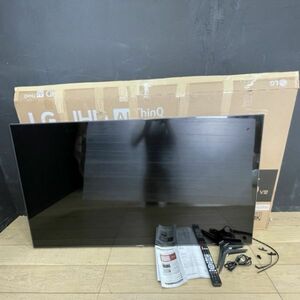 ジャンク 手渡し歓迎 LG 65V型　LCDカラーテレビ 65UR8000PJB 2024年製 家電製品 画面割れ 074014 D/21023