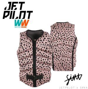 ジェットパイロット JETPILOT 2024 ライフジャケット レディース 送料無料 シーナ X1 F/E ベスト JA23303 レオパード 10/M