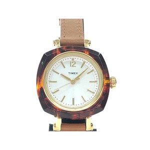 ▼▼ TIMEX タイメックス レディース腕時計 クオーツ べっ甲柄 ヘレナ Helena TW2P70000 目立った傷や汚れなし