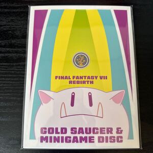 【オフィシャルショップ限定】FINAL FANTASY VII REBIRTH GOLD SAUCER ＆MINIGAME DISC ファイナルファンタジー7リバース サウンドトラック