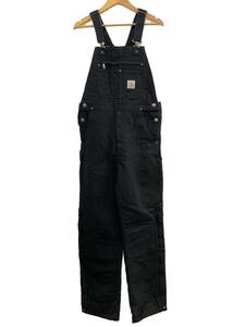 Carhartt◆オーバーオール/-/コットン/BLK/100135