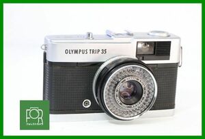 【同梱歓迎】実用■Olympus Trip 35■ハーフサイズカメラ■赤ベロ完動■■1007