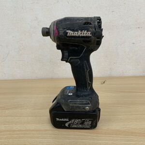 中古品 マキタ makita 充電式インパクトドライバ 18V TD171D 黒 バッテリーのみ 工具・電動工具