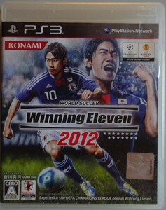 【中古】KONAMI　WORLD SOCCER　Winning Eleven 2012　PS3　Blu-ray Disk　動作確認済み　2022110119