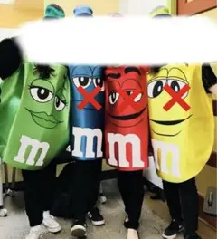 m&m エムアンドエムズ グリーン ハロウィン コスチューム クリスマス 衣装