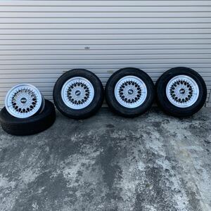 BBS RS 176 美品 15インチ 5穴 ＋14 旧車 7J ガリ傷無し 希少 トヨタ クラウン 123 130 ハイエース100系