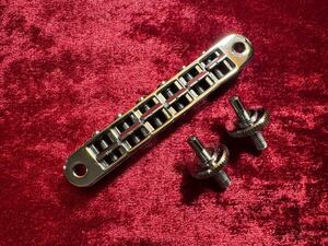 貴重品 純正 1976年製 Gibson Les Paul Standard Chrome Bridge 当時物 ギブソン レスポール スタンダード クローム ブリッジ 希少 パーツ