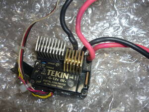 ☆★TEKIN G-12cⅢ ブラシ用アンプ　モーター付き☆★