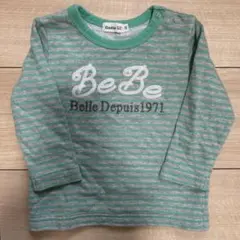 BeBe/ボーダーカットソー