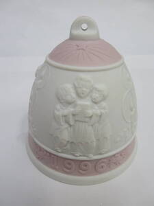 ♪♪82916　LLADRO リヤドロ 陶磁器 クリスマスベル 1996年 イヤーベル 呼び鈴 オーナメント♪♪