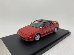 MARK43 1/43 トヨタ Toyota MR2 AW11 G-Limited Super Charge Super Red Ⅱ J04-02-207