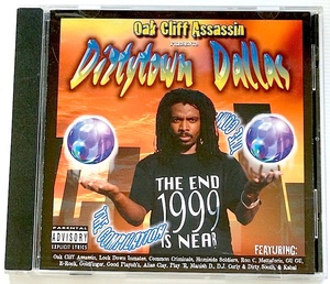 珍★ Rare G-RAP・The Oak Cliff Assassin / Dirtytown Dallas・1997・ダラス産Gコンピ・名作・オリジナル盤・Gangsta・G-Funk・即決！