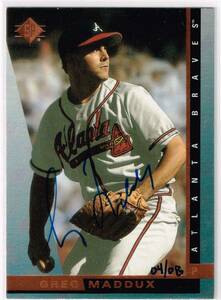 MLB 2000 UD SP Authentic Buy Back Autograph Greg Maddux 04/08 Auto Upper Deck バイバック 直筆サイン グレッグ・マダックス