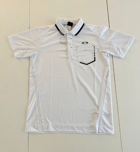 オークリー　ＯＡＫＬＥＹ ＲＯＬＬＥＲ　ＪＱ　ＰＯＬＯ　ＦＯＡ４０３５２０　(ＷＨＩＴＥ)　ＸＬ