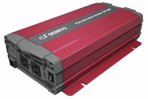 電菱 正弦波インバーター DENRYO 1000W正弦波インバーター リモート可 船 トラック キャンピングカー発電 未来powertite SP-1000-148