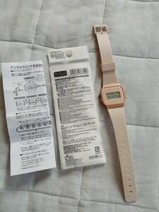 ブループラネット　腕時計　メンズ　レディース　ダイソー　動作良好　個人　定形外可　説明書　外袋有り　デジタル　チプカシ