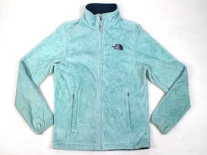 THE NORTH FACE■毛長フルジップフリースジャケット ライトブルー/WOMENS M 2013年製、ノースフェイス