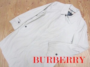 ★バーバリー Burberry★メンズ 裏ノバチェック スプリングステンカラーコート ベージュ サイズM★R70119015B