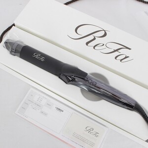 【新品】MTG ReFa CURL IRON PRO 32 RE-AW-03A ブラック 32mm リファカールアイロン プロ ヘアアイロン 本体