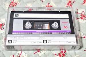 ★☆《maxell》 メタルテープ ★ Metaxial MX60 (60分) D☆★