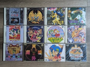 全12本 一部ケースのみ イースⅠ・Ⅱ Ⅲ ヴァリスⅡ 天外魔境 モンスター・レアー PCエンジン Engine SUPER CD-ROM レトロ ゲーム NEC