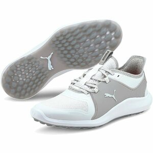 OPM90★新品★PUMA GOLF★プーマゴルフ★イグナイト FASTEN8 スパイクレス シューズ★25.0/WT