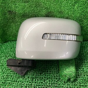 ♪♪AZワゴン XT MJ23S 左 ドアミラー サイドミラー カプラ1ヶ 7P カラー Z2S シルバー系 LED(W10630)♪♪