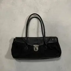 archive PRADA leather docking hand bag