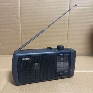 (F- 80)中古品aiwa アイワ FM/AM ラジオ FR-C3 災害 防災