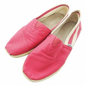 トムス TOMS Classic クラシック スリッポン キャンバス 9.5 27.5cm レッド 赤 1003 メンズ