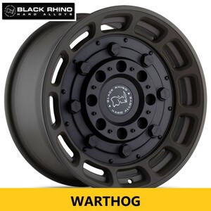 人気 USオフ系 チューナー設定 BLACK RHINO WARTHOG 8.5J×17in IS±0 139.7 オリーブドライブグリーン プラド ハイラックス FJ