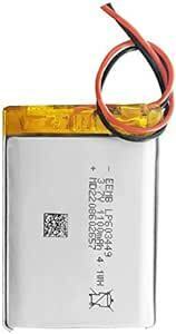 1 X EEMB 3.7v 充電式 リチウムイオン電池 リチウムポリマー電池 充電池 角形 603449 1100mAh 二次電池