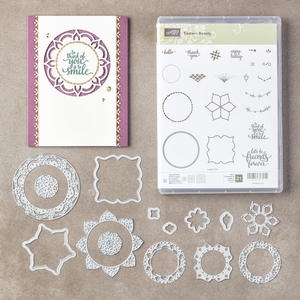 無限の可能性!? スタンピンアップ エキゾチックなスタンプ&ダイセット Stampin Up! Eastern Beauty/Eastern Medallions カード