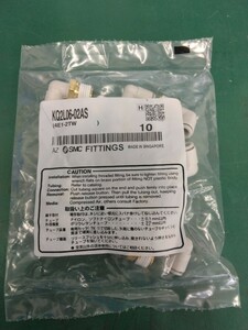 SMC 継手　KQ2L06-02AS 10個 新品未使用 